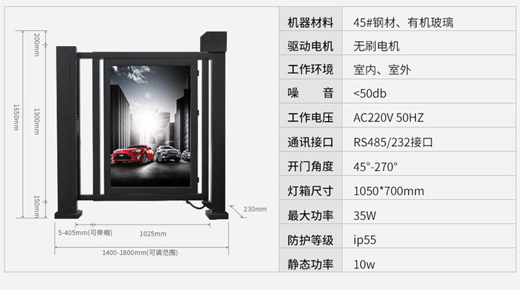 廣告自動(dòng)小門(mén),自動(dòng)廣告小門(mén),小區(qū)廣告小門(mén)